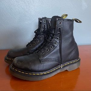 Doc Martens Black Lace Up boots size 6 womens